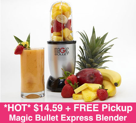 *HOT* $24.59 (Reg $40) Magic Bullet Blender + FREE Pickup