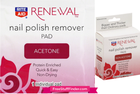 FREE Nail Polish Remover Pads + $3.59 Moneymaker at Rite Aid