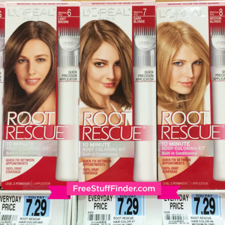 $1.22 (Reg $7.29) L'Oreal Root Rescue at Rite Aid