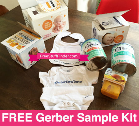 *HOT* FREE Stuff for Baby from Gerber (Formula, Baby Food, Bib, Onesie)