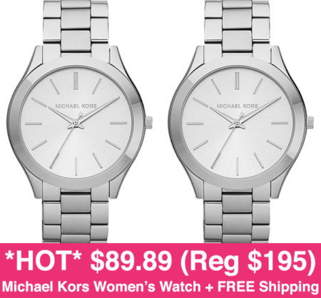 *HOT* $81.89 (Reg $195) Michael Kors Women’s Watch + FREE Shipping