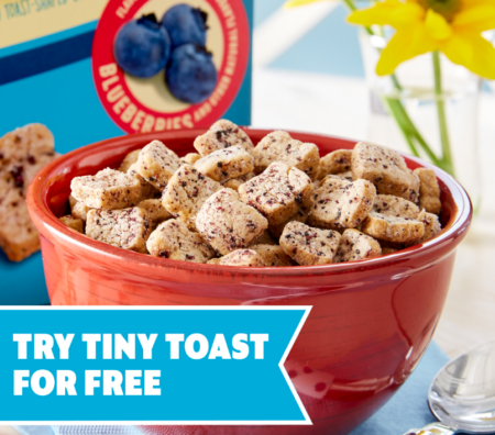 Free Sample GM Tiny Toast Cereal