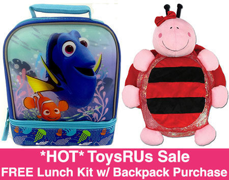 FREE Lunch Kit w/ Purchase + Buy 1 Get 1 FREE Crayola at ToysRUs