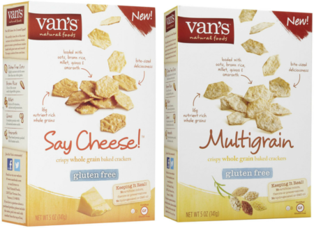 FREE Van's Gluten Free Crackers at Target + Moneymaker
