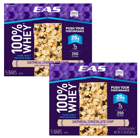 whey protein oatmeal bar