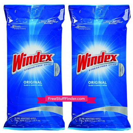 $0.14 (Reg $3.69) Windex Glass Wipes at Kroger Affiliate Stores