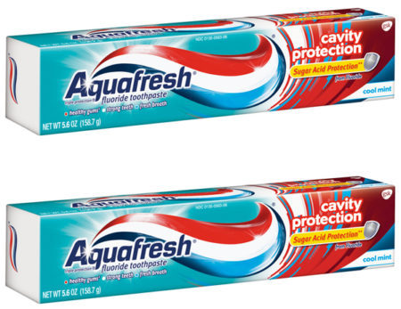 $0.75 (Reg $2) Aquafresh Toothpaste at Target
