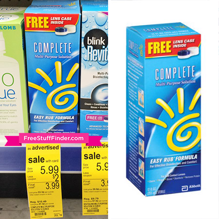 *HOT* $0.99 (Reg $10.49) Complete Contact Solution at Walgreens