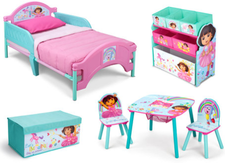$89.99 (Reg $160) Dora 6-Piece Room Set + FREE Shipping