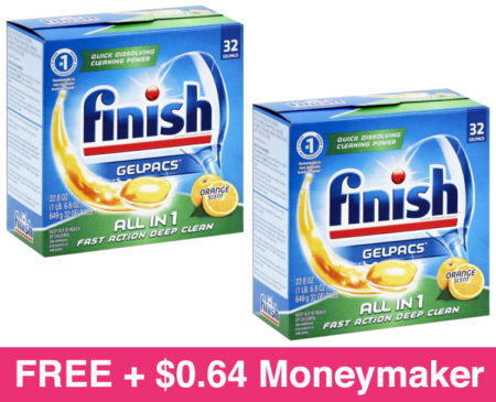FREE Finish Dishwasher Tabs + FREE Pickup