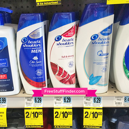 *HOT* $1.33 (Reg $6) Head & Shoulders Shampoo at Rite Aid