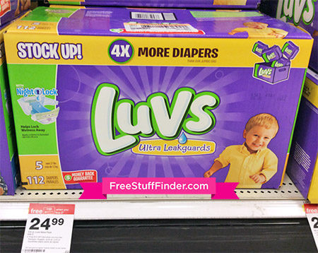 *HOT* $13.82 (Reg $25) Luvs Diapers at Target (Today Only)