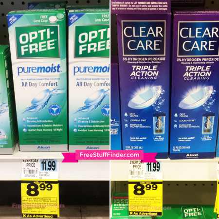 *NEW* $5.00 Off Clear Care or Opti-Free Coupon + Rite Aid Deals