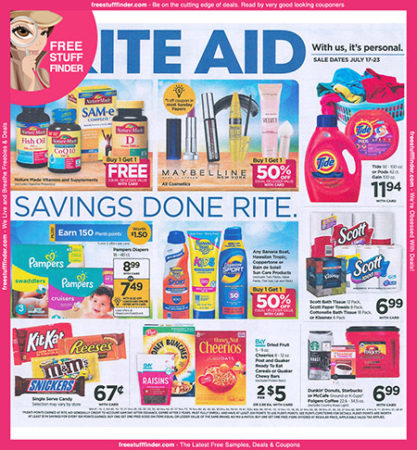 *HOT* Rite Aid Ad Preview (Week 7/17 – 7/23)