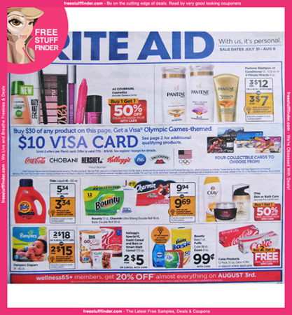 *HOT* Rite Aid Ad Preview (Week 7/31 – 8/6)