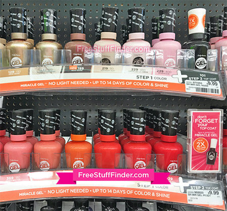 *HOT* $0.99 (Reg $10) Sally Hansen Miracle Gel at CVS