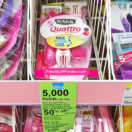 *HOT* $0.56 (Reg $8) Schick Quattro Razors at Walgreens