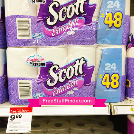 *HOT* $0.21 per Double Roll Scott Bath Tissue at Target