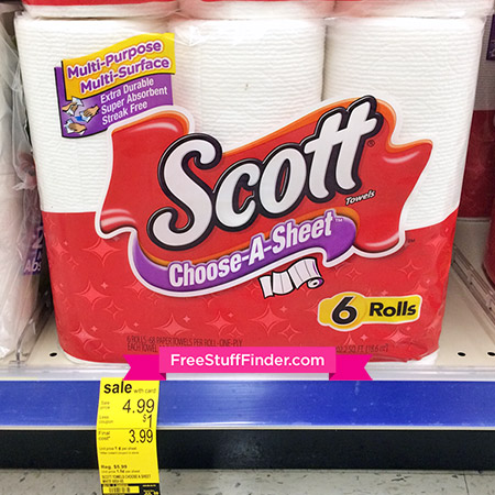 *HOT* $0.54 Per Roll Scott Paper Towels at Walgreens