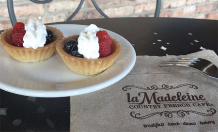 FREE Mini Liberté Tart at La Madeleine Cafe (7/4 & 7/14 Only)