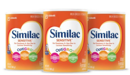$23.14 (Reg $37) Similac Sensitive 3-Pack Infant Formula + Free Shipping