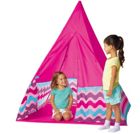 $9.97 (Reg $18) Kids Fabric Tepee + FREE Store Pickup