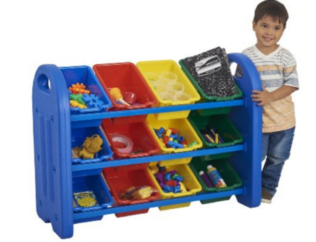 $46.73 (Reg $60) 3-Tier Toy Storage with 12 Bins (7/26)