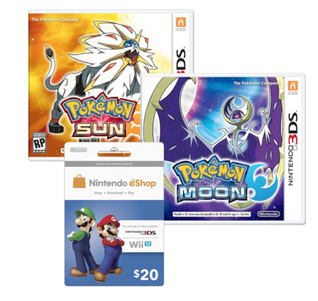 15% Off Nintendo eShop Card w/ Pokemon Game Pre-Order (7/27)