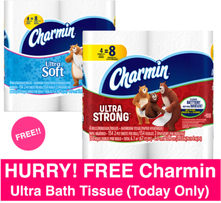 *HOT* FREE Charmin Ultra Bath Tissue Pack + FREE Shipping