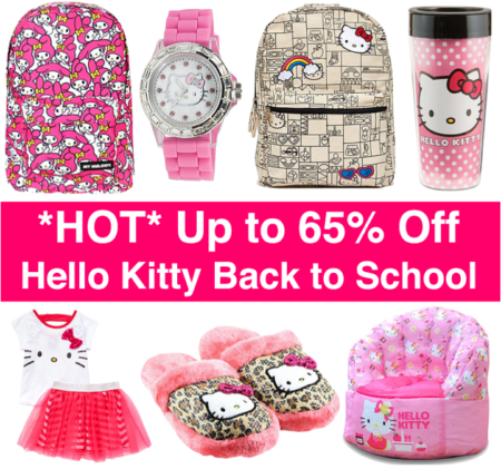 *HOT* Up to 65% Off Hello Kitty Back to School Sale