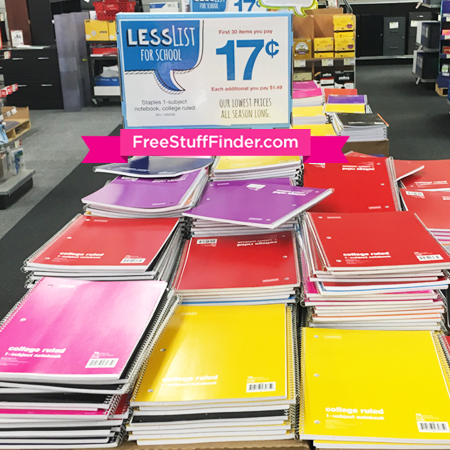 Staples-Notebooks