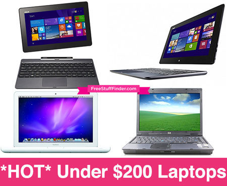 *HOT* Under $200 Laptops + FREE Shipping (As low as $93.99)