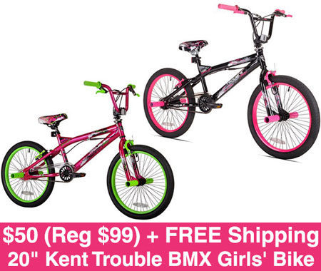*HOT* $50 (Reg $99) Girls' BMX Bike + FREE Shipping