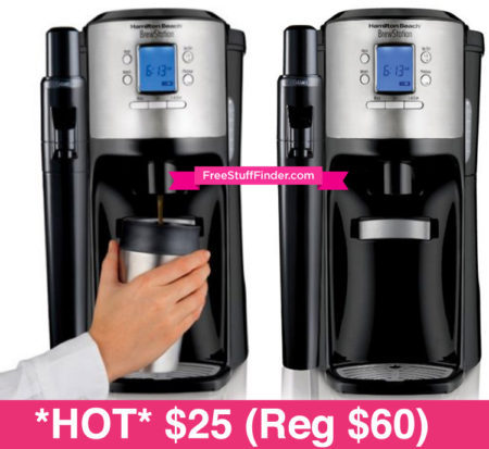 *HOT* $25 (Reg $60) Hamilton Beach BrewStation Maker