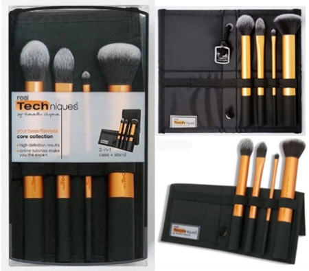$8.50 (Reg $18) Real Techniques Brush Set with Case/Stand