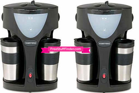 $19.99 (Reg $35) Twin Coffee Maker w/ Mugs + Free Shipping