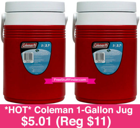 $5.01 (Reg $11) Coleman 1-Gal Jug + Free Store Pickup