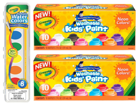 *NEW* 30% Off Crayola Paints Cartwheel Offers + Target Deals
