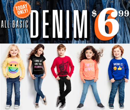 $6.32 (Reg $19.50) Children’s Place Denim + FREE Shipping