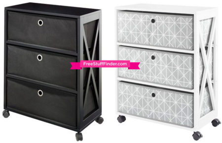 $31.99 (Reg $100) 3-Drawer Dresser + Free Pickup (7/30)