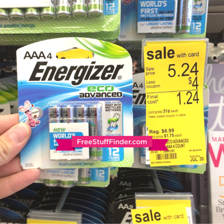 *HOT* $0.34 (Reg $7) Energizer Eco Batteries at Walgreens