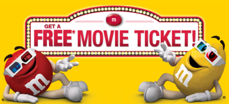 FREE Fandango Movie Ticket with M&M's Purchase ($12 Value!)