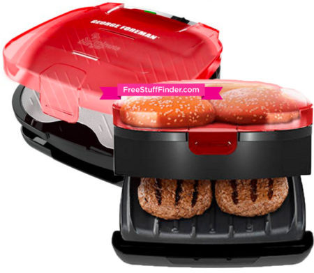 $17.99 (Reg $30) George Foreman Burger Grill