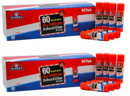 *HOT* $13.99 (Reg $38) Elmer's Glue Sticks 60-Pack ($0.23 Each!)
