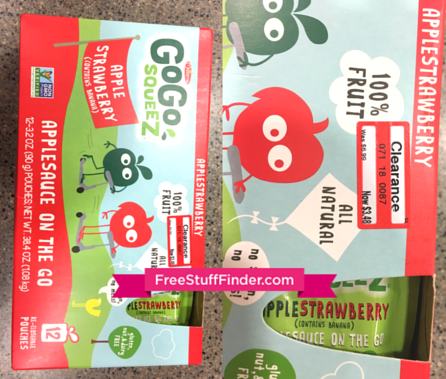 *HOT* $0.09 Per Pouch GoGo SqueeZ Applesauce at Target