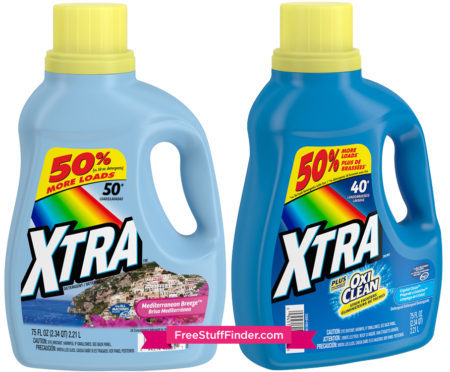 $0.04 Per Load Xtra Laundry Detergent + Free Store Pickup