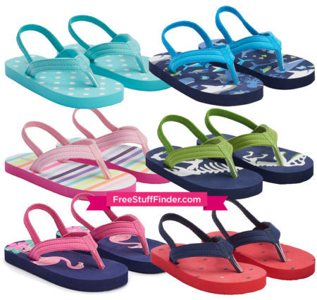 $3.36 (Reg $8) Carter's Kids Flip Flops + Free Shipping