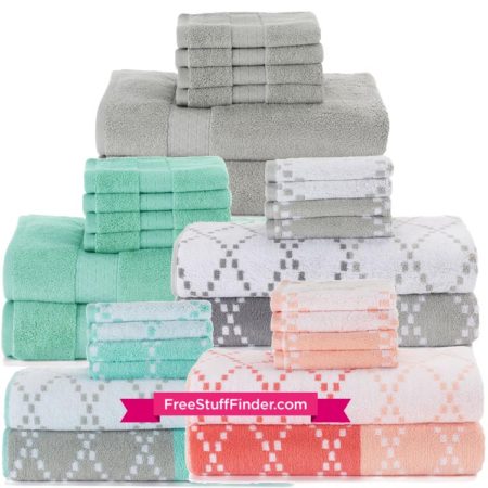 $23.19 (Reg $70) 6-Piece Towel Set + Free Store Pickup