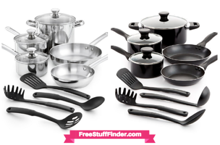 *HOT* $25.49 (Reg $100) 12-Piece Cookware Sets + FREE Pickup