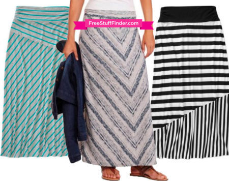 $5 (Reg $13) Women's Maxi Skirts + Free Store Pickup